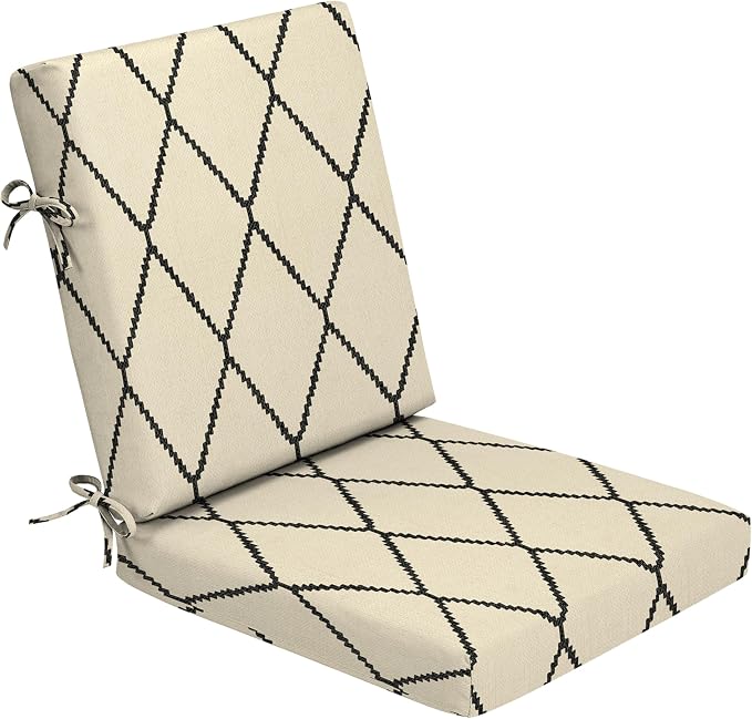 Arden Foam Outdoor Dining Chair Cushion, 20 x 20, Made by ARDEN