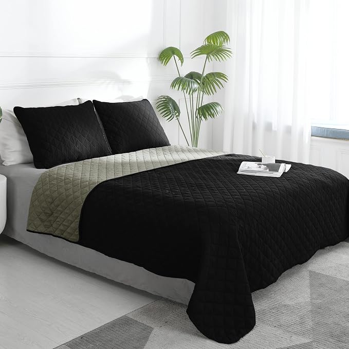 Easy-Going King Size Reversible Quilt Set by Easy-Going