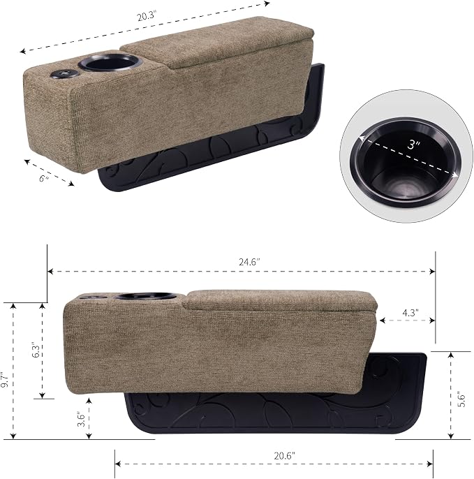 Multifunctional Sofa Armrest, Couch Armrest - Image 2