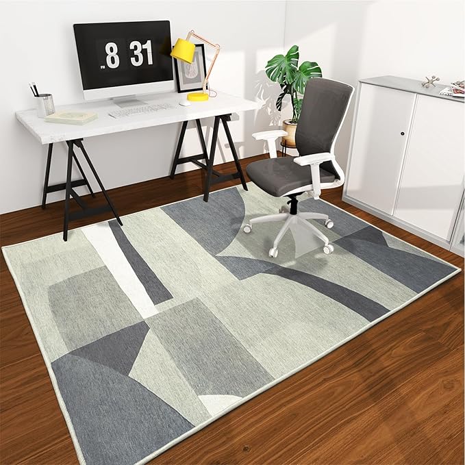 Office Chair Mat for Hardwood Floor, Machine Wash by CHAKME