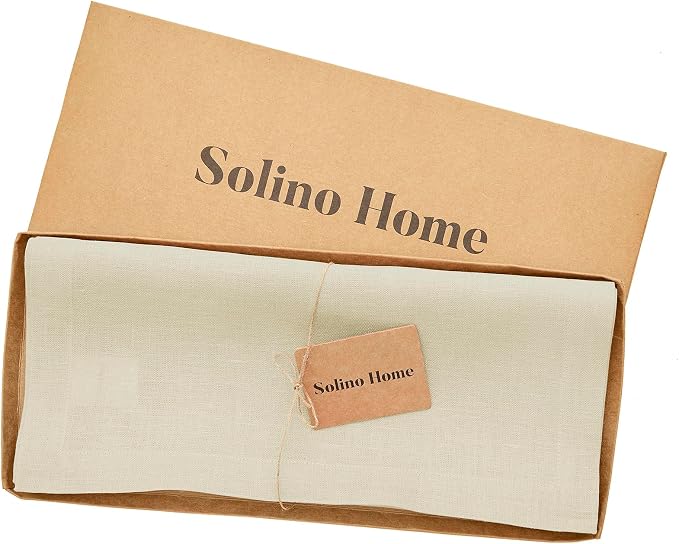 Solino Home Linen Birch Table Runner 60 Inches - Image 5