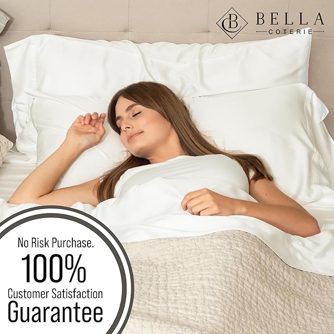 Bella Coterie Luxury Bamboo Viscose Twin Size Sheet Set | 100% Organically - Image 5