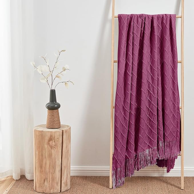 inhand Knitted Throw Blanket for Couch and Bed, Soft Living Room Home Decor - Image 7
