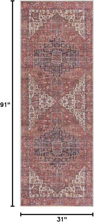Bloom Rugs Washable 7 ft Runner - Image 2