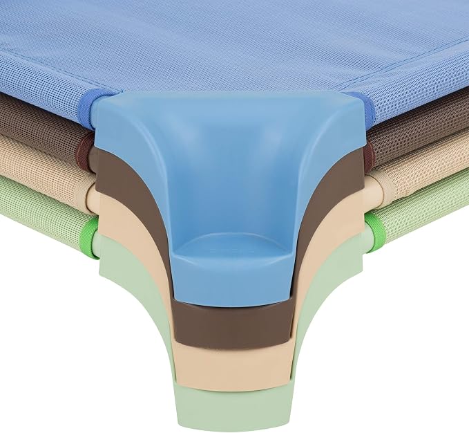 Sprogs Heavy-Duty Stackable Standard Size 52"L Daycare Cots - Image 9
