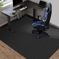 Office Chair Mat for Hard Floor, Unique Y-Shaped Pattern Floor Protector Rug by FURKIT