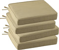 Outdoor Square Corner Seat Cushion, 18.5"x16"x3", Non Slip Seat Cushion Pads by Supdurplus