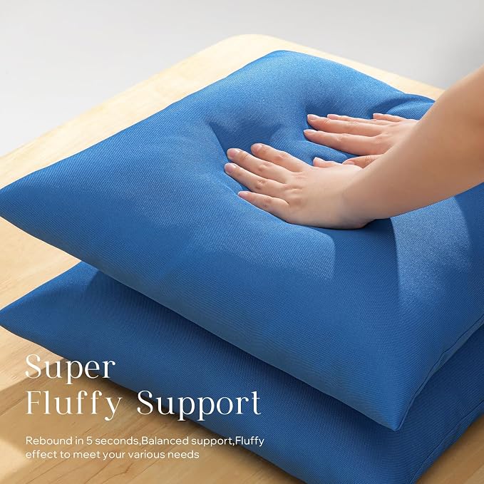 Phantoscope Pack of 4 Premium Dual Usage Outdoor Pillow Inserts, Waterproof - Image 4