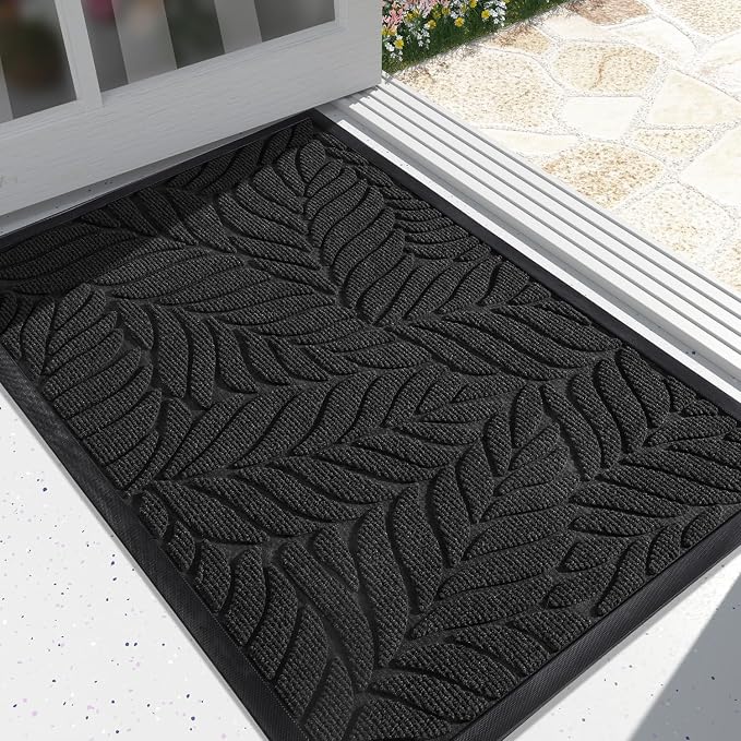 Yimobra Front Door Mat Outdoor Indoor, 29.5x17 All-Season Waterproof Door Mat - Image 7