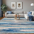 Modern Abstract 8x10 Large Machine Washable Living Room Rug Non-Slip Soft by lansny