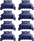 IR Imperial Rooms 8 Pack Quilt King Size Bedding by IRImperialRooms