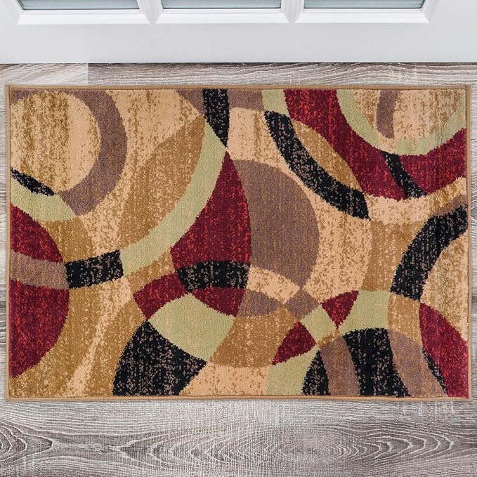 Rugshop Contemporary Abstract Circles Perfect - Image 9
