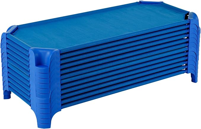 Sprogs Deluxe Heavy Duty Toddler 40"L Stackable Daycare Cot by Sprogs
