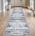 Modern Abstract Runner Rug 2.6x14 by lansny
