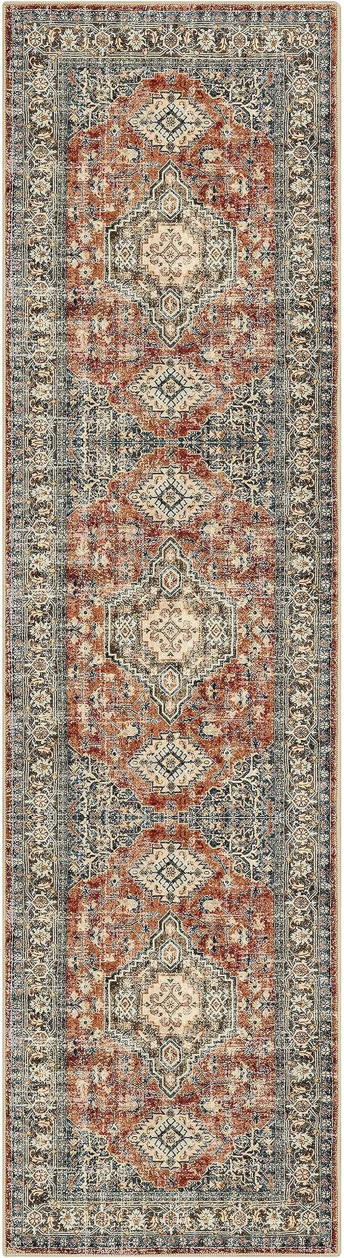 Lahome Oriental Hallway Runner Rug Non Slip, 2x8 Washable Runners - Image 6