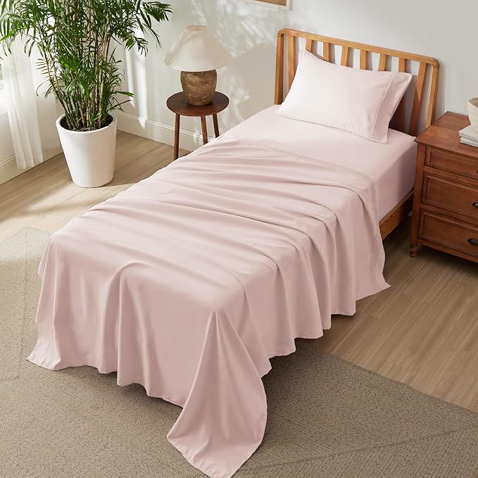 Bedsure Twin XL Sheets Dorm Bedding, GentleSoft Breathable Extra Long Twin - Image 7