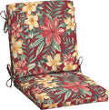 Arden Outdoor Midback Chair Cushion, 18 x 16.5, Rain-Proof, Fade Resistant Ruby by ARDEN