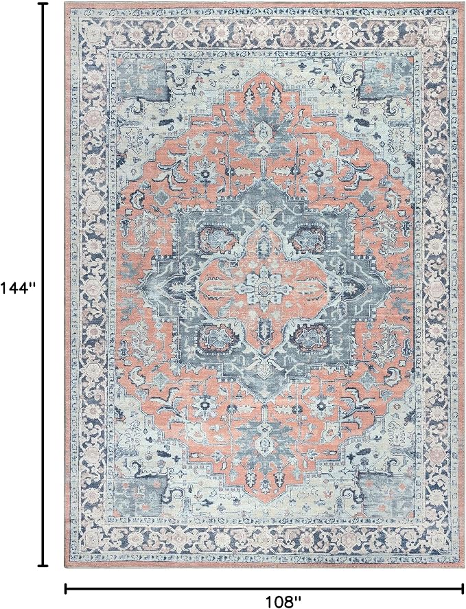 Bloom Rugs Washable Non-Slip 9' x 12' Rug - Image 2