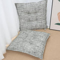 SINSOSSO Large Floor Pillows 22", Thickened Bite-Size Memory Foam Square by SINOSSO