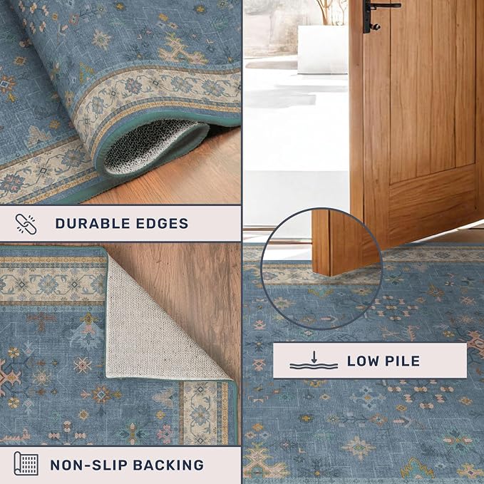 Boho 9x12 Soft Rugs for Living Room - Image 5