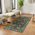 DUKINO 2x4 Rug for Hallway, Washable Kitchen Runner Rug by DUKINO
