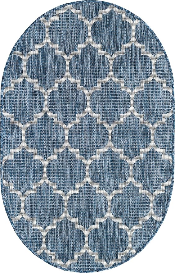 Unique Loom Outdoor Trellis Collection Area Rug - Image 3