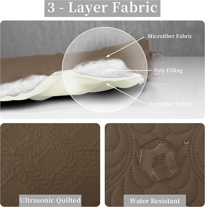 Easy-Going King Size Reversible Quilt Set - Image 5