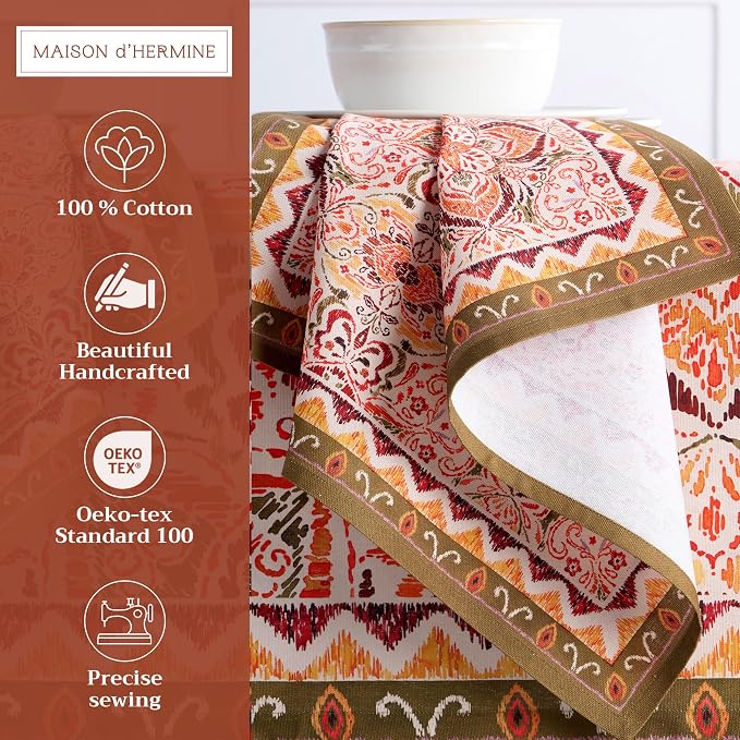 Maison d' Hermine Cloth Napkins Set of 4 100% Cotton - Image 2
