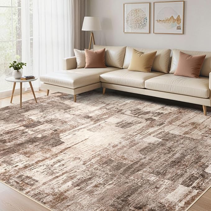 Abstract Living Room Rug 12x18 by kakania