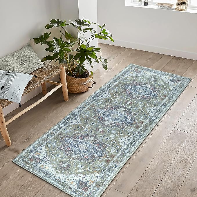 Bloom Rugs Washable Non-Slip 12 ft Runner by BloomRugs