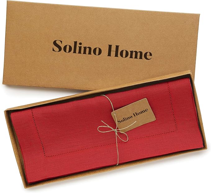 Solino Home Linen Table Runner 90 Inches Long - Image 5