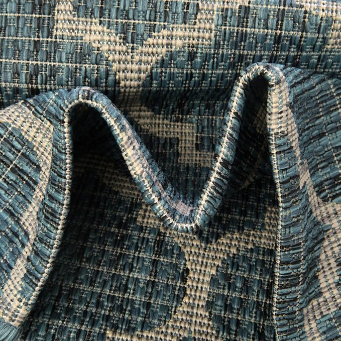 Unique Loom Outdoor Trellis Collection Area Rug - Image 7