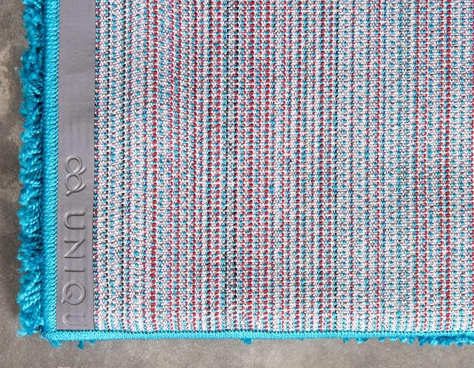 Unique Loom Solid Shag Collection Area Rug - Image 9