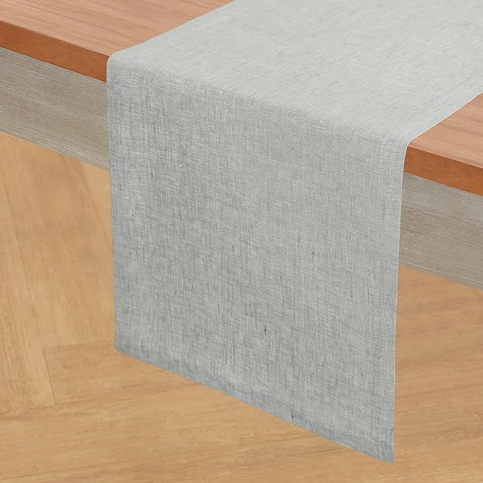 Solino Home Linen Table Runner 120 Inches Long by SolinoHome