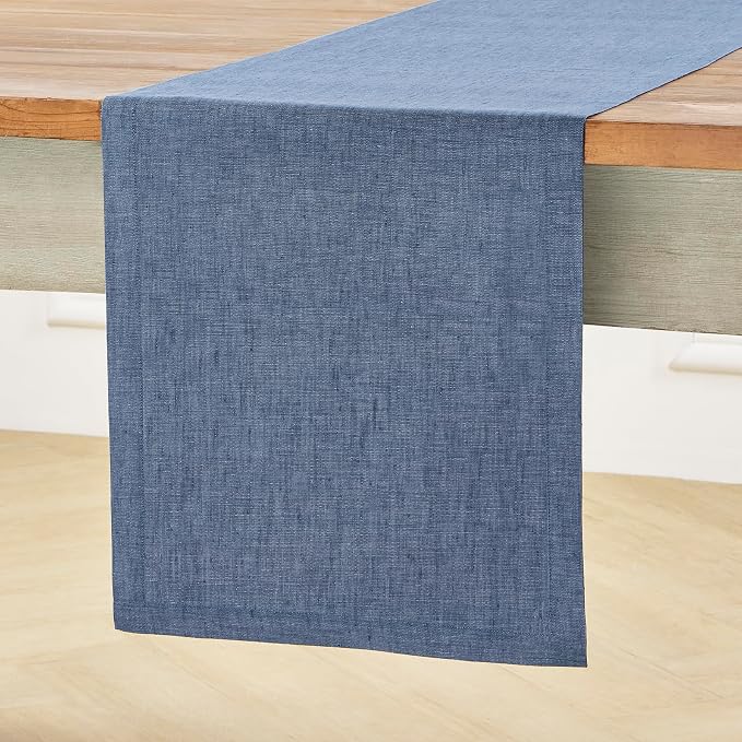 Solino Home Linen Table Runner 132 Inches Long by SolinoHome