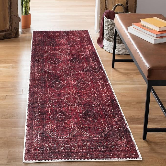 Bloom Rugs Washable Non-Slip 7 ft Runner by BloomRugs