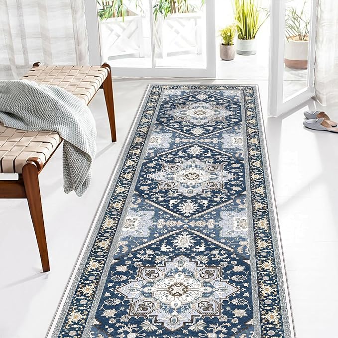 OPPODREAM Thin Entryway Rug 2x8, 2x8 Rug Runner, Washable Hallways Carpet 2 x 8 by OPPODREAM