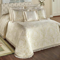 Timeless Vintage Style Bedding | Neutral Sage and Ecru | Textured Matelasse by TouchofClass