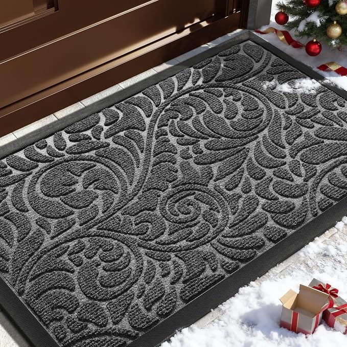 Yimobra Large Door Mat Outside Entrance 36x24, Waterproof Sturdy Outdoor Mats by Yimobra