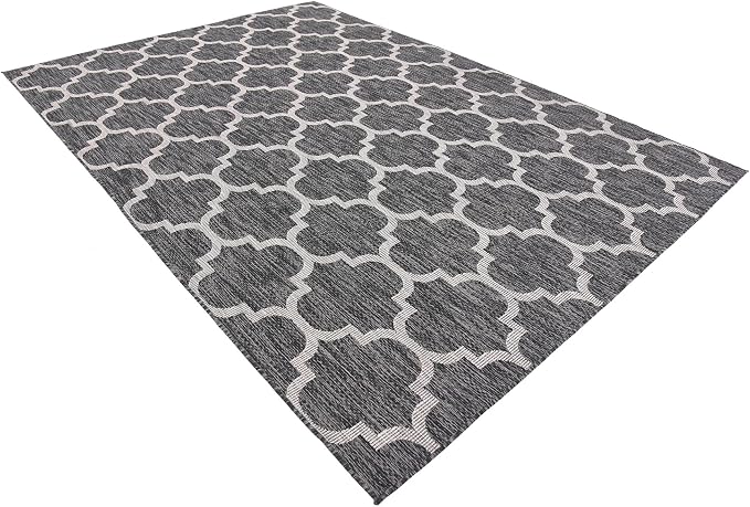 Unique Loom Outdoor Trellis Collection Area Rug - Image 5