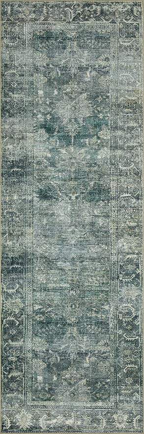 Loloi Magnolia Home by Joanna Gaines Banks Collection BAN-03 Blue/Lagoon 8'-6" - Image 8