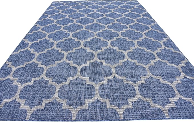 Unique Loom Outdoor Trellis Collection Area Rug - Image 6