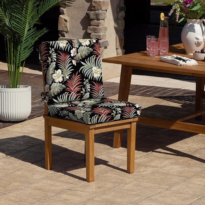 Arden Foam Outdoor Dining Chair Cushion, 20 x 20, Made - Image 2