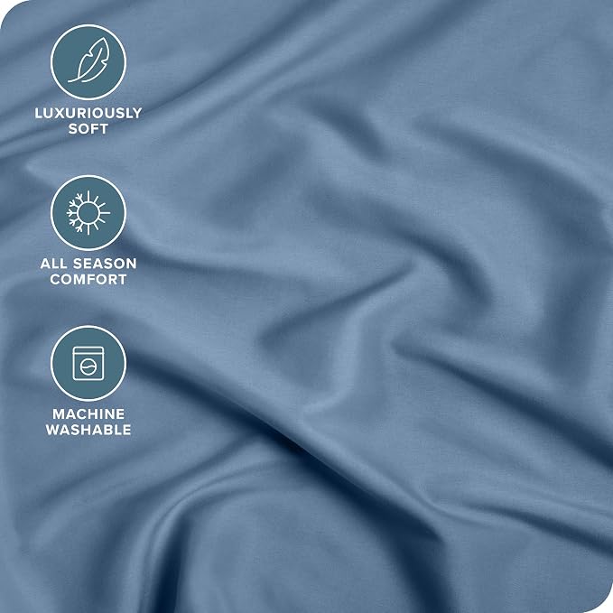 Bare Home Fitted Bottom Sheet Full Size - Image 2
