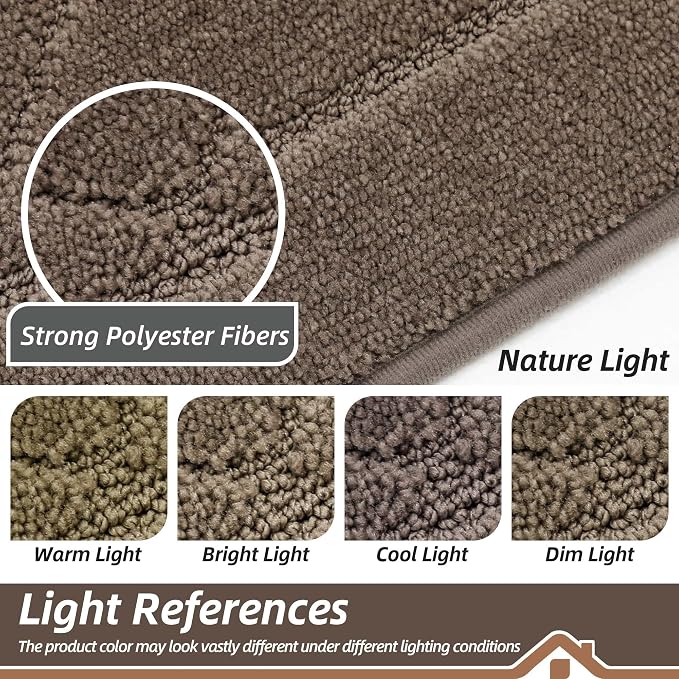 BEQHAUSE Dirt Trapper Door Mat 20" x 32", Doormat Non-Slip Entryway Rugs - Image 7
