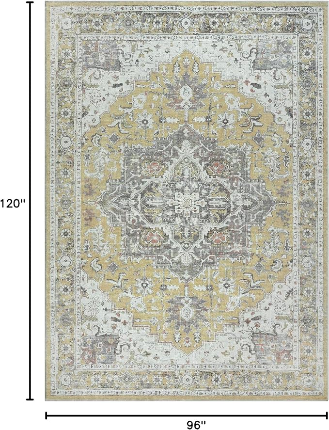 Bloom Rugs Washable Non-Slip 8' x 10' Rug - Image 2