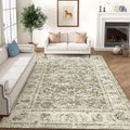 jinchan Fiora Washable Area Rug 8x10 by JINCHAN