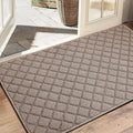 Azadx 3'x5' Front Entryway Door Mat Non Slip Indoor Door mats Washable Entry by Azadx
