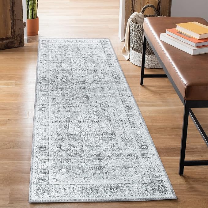 Bloom Rugs Washable Non-Slip 7 ft Runner by BloomRugs