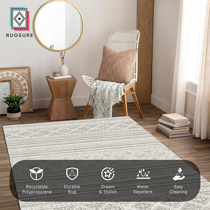 RUGSURE Washable Area Rugs 8' x 10' - Image 4